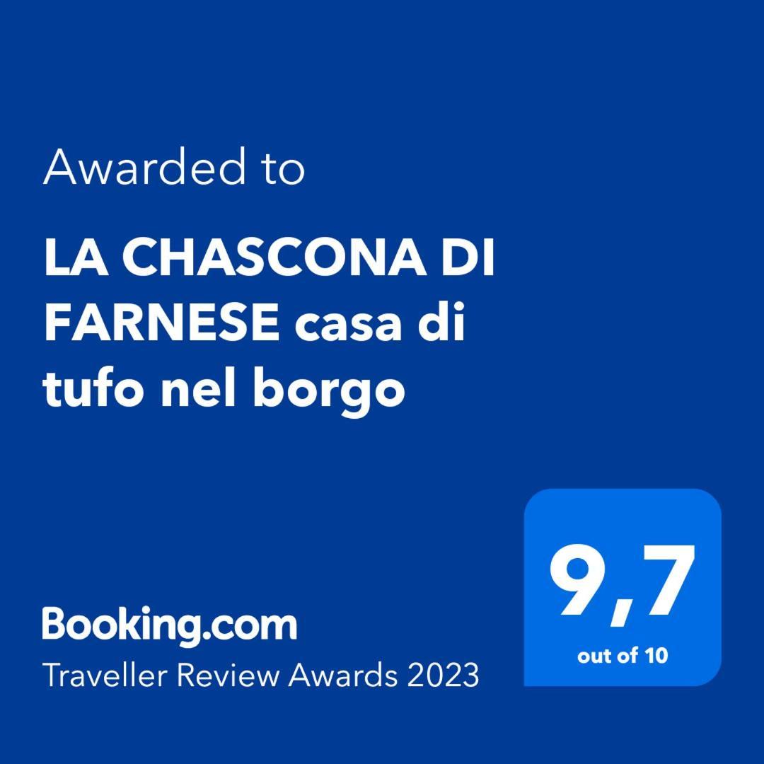 La Chascona Di Farnese Casa Di Tufo Nel Borgo Apartment Екстериор снимка