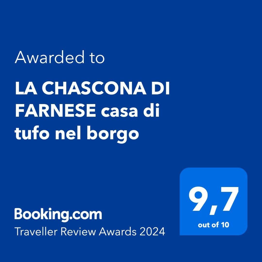 La Chascona Di Farnese Casa Di Tufo Nel Borgo Apartment Екстериор снимка